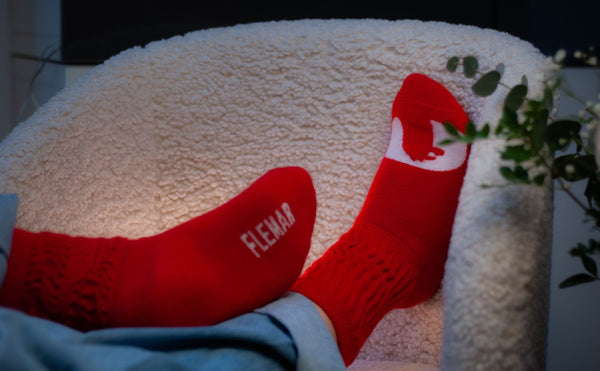 Chaussettes épaisses Chunky Flemar en laine d'alpaga